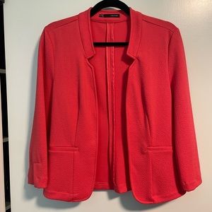 Coral business casual jacket
